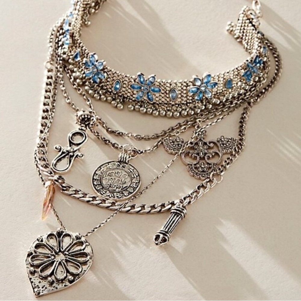 NWT Free People Ariana Ost Walsh Chocker Necklace